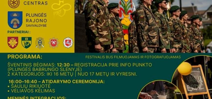 Plungės Šaulių 802 kuopos pusdienio festivalis „AŠ ŠAULYS“