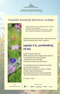 Atsisveikinimas su vasara Žemaitės memorialiniame muziejuje