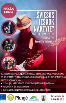 Festivalis „Šviesos ieškok naktyje“ 